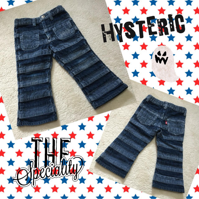 HYSTERIC GLAMOUR(ヒステリックグラマー)のヒス♡90サイズ♡おしゃれ♡デニム キッズ/ベビー/マタニティのキッズ服女の子用(90cm~)(パンツ/スパッツ)の商品写真