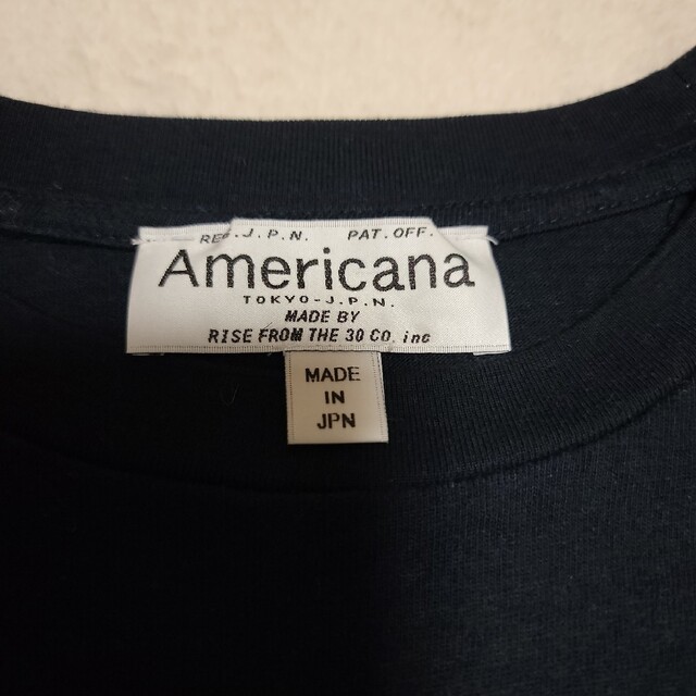 AMERICANA(アメリカーナ)のアメリカーナ　Americana Tシャツ レディースのトップス(Tシャツ(半袖/袖なし))の商品写真