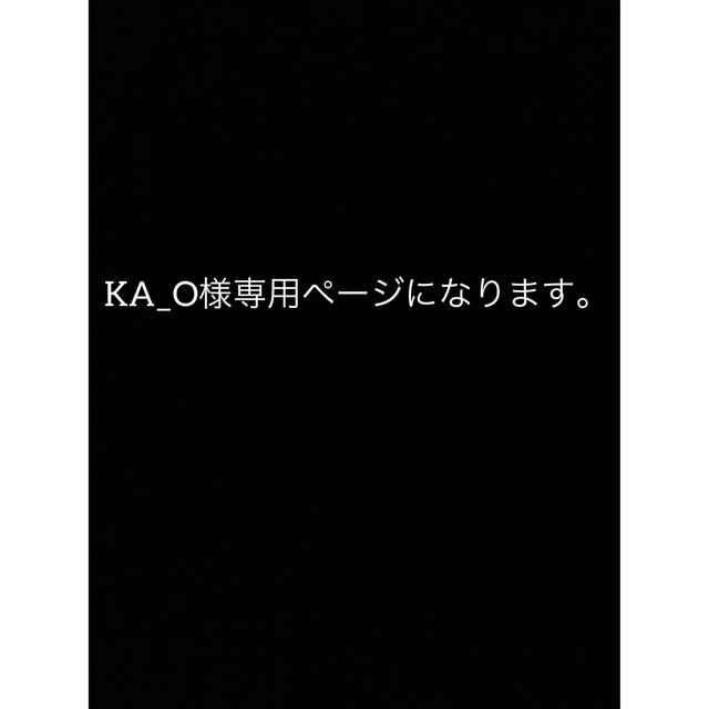 KA_O様専用ページになります。 【クーポン対象外】 4500円引き www ...