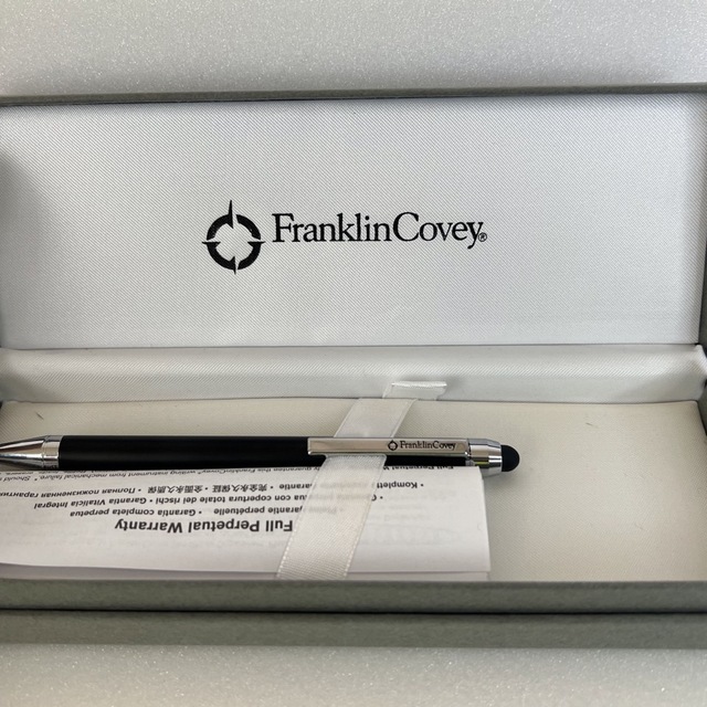 Franklin Covey(フランクリンコヴィー ) 非売品 ボールペン インテリア/住まい/日用品の文房具(ペン/マーカー)の商品写真