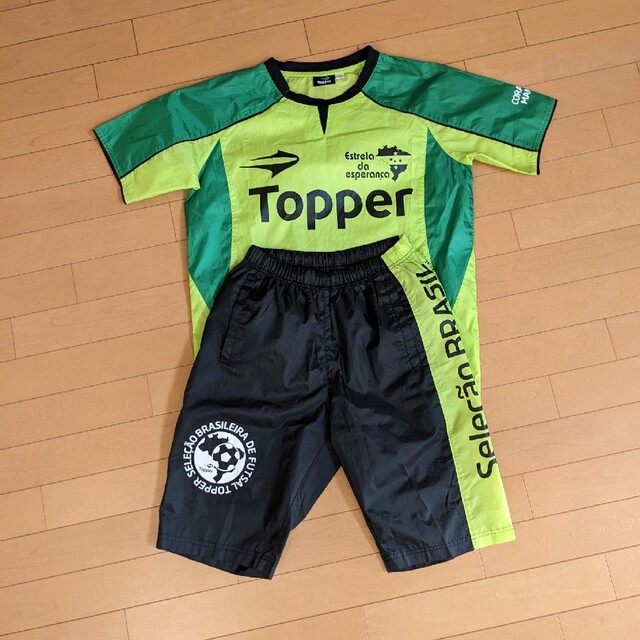 Topper(トッパー)のTopper フットサルウェア上下サイズS スポーツ/アウトドアのサッカー/フットサル(ウェア)の商品写真