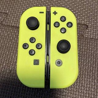 ニンテンドースイッチ(Nintendo Switch)の任天堂Switchジョイコン　ネオンイエロー　人気(家庭用ゲーム機本体)