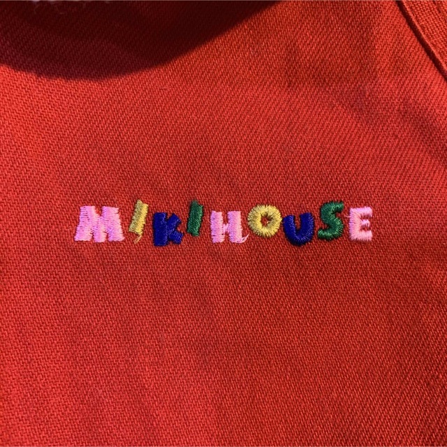 mikihouse(ミキハウス)のミキハウス　ジャンプスーツ　ロンパース　90 オールドミキハウス　ヴィンテージ  キッズ/ベビー/マタニティのキッズ服男の子用(90cm~)(コート)の商品写真