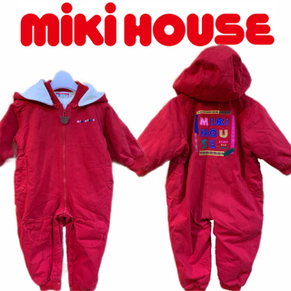 ミキハウス(mikihouse)のミキハウス　ジャンプスーツ　ロンパース　90 オールドミキハウス　ヴィンテージ (コート)