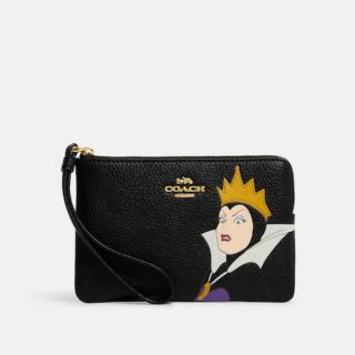 コーチ(COACH)の【新品未使用】COACH Disney コーナージップリストレット ヴィランズ(ポーチ)