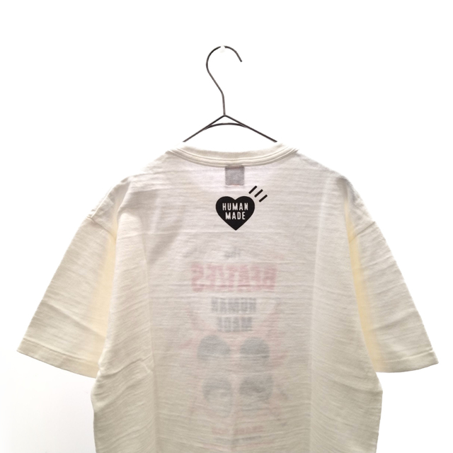 HUMAN MADE(ヒューマンメイド)のHUMAN MADE ヒューマンメイド 22SS×The Beatles ビートルズ クルーネック半袖Tシャツ ホワイト メンズのトップス(Tシャツ/カットソー(半袖/袖なし))の商品写真