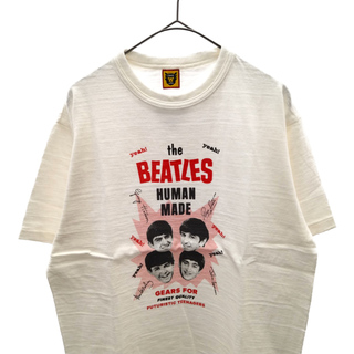 HUMAN MADE ヒューマンメイド 22SS×The Beatles ビートルズ クルーネック半袖Tシャツ ホワイト