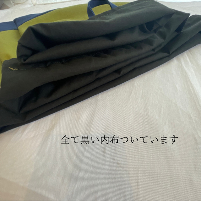 入園・入学3点セット　カーキ　ブルー　レッスンバック　上靴入れ　体操服入れ ハンドメイドのキッズ/ベビー(外出用品)の商品写真