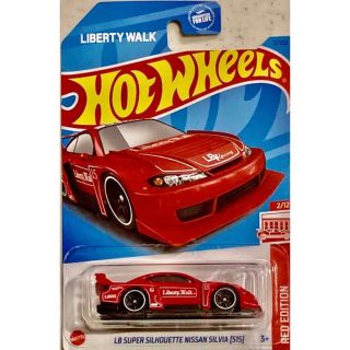 日産 - 日本未発売 ホットウィール LBWK 日産 シルビア S15 レッド