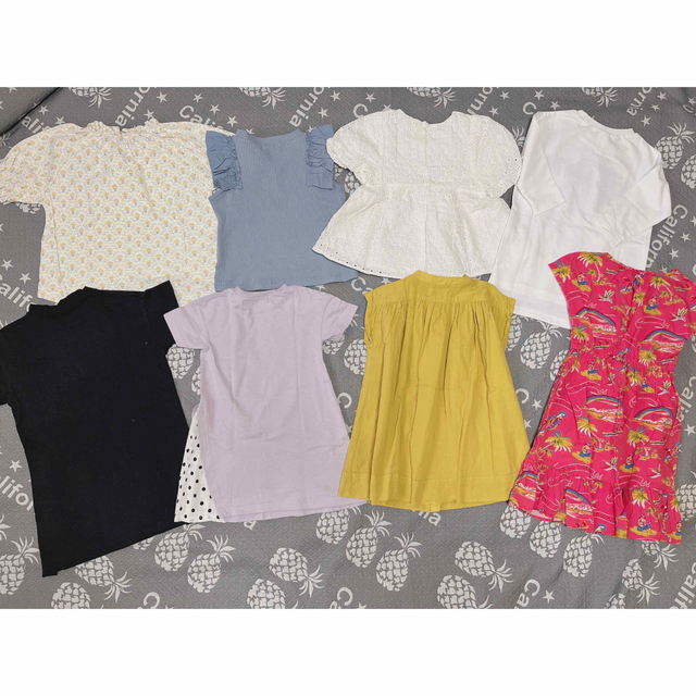 Branshes(ブランシェス)の女の子★夏服90まとめ売り キッズ/ベビー/マタニティのキッズ服女の子用(90cm~)(Tシャツ/カットソー)の商品写真