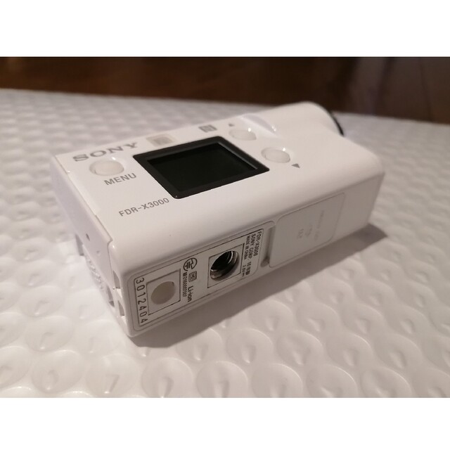 SONY(ソニー)のSONY　アクションカム　X3000　バッテリー２個セット スマホ/家電/カメラのカメラ(ビデオカメラ)の商品写真
