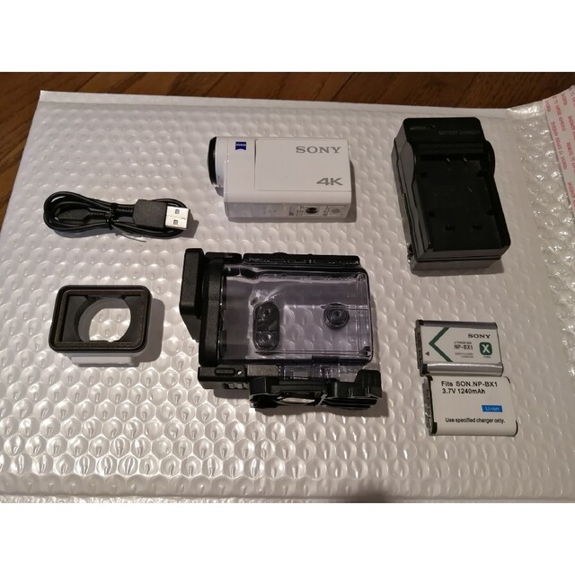 SONY　アクションカム　X3000　バッテリー２個セットビデオカメラ