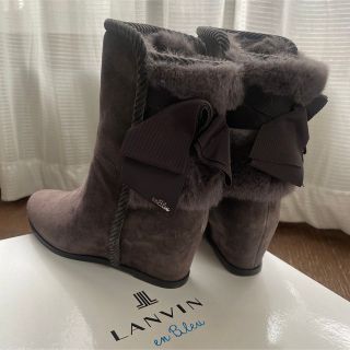 LANVIN  オンブルー 新品未使用ミドル ブーツ