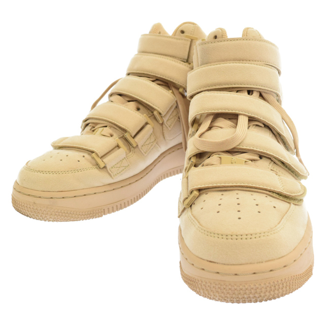 NIKE(ナイキ)のNIKE ナイキ ×ILLIE EILISH AIR FORCE 1 HIGH '07 SP Mushroom ビリー・アイリッシュ ナイキ エアフォース1 ハイカットスニーカー ベージュ US8.5 DM7926-200 メンズの靴/シューズ(スニーカー)の商品写真