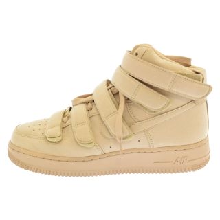 ナイキ(NIKE)のNIKE ナイキ ×ILLIE EILISH AIR FORCE 1 HIGH '07 SP Mushroom ビリー・アイリッシュ ナイキ エアフォース1 ハイカットスニーカー ベージュ US8.5 DM7926-200(スニーカー)