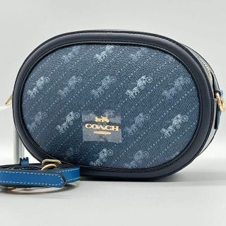 コーチ(COACH) パーティーバッグ(ブルー・ネイビー/青色系)の通販 9