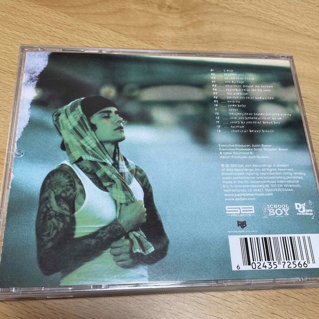 Justin Bieber JUSTICE CDアルバム エンタメ/ホビーのCD(ポップス/ロック(洋楽))の商品写真