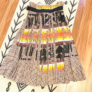 sacai - sacai×ペンドルトン チェックスカートの通販|ラクマ