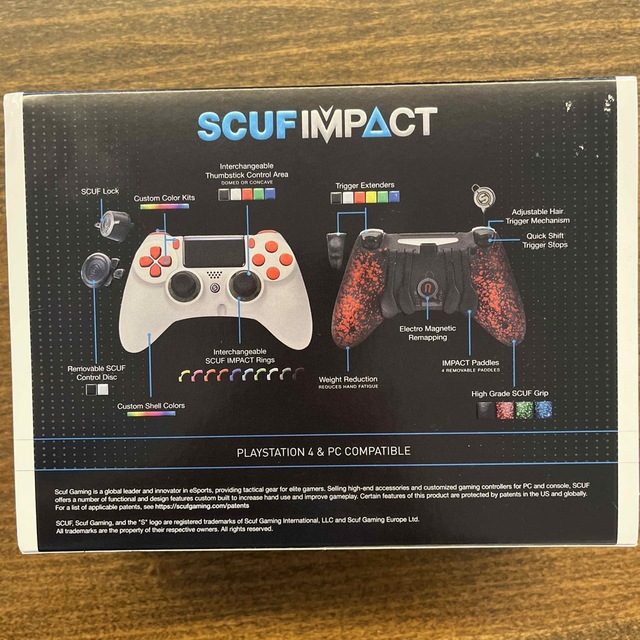 PLAYSTATION4 SCUFIMPACT スカフインパクトコントローラー 税込