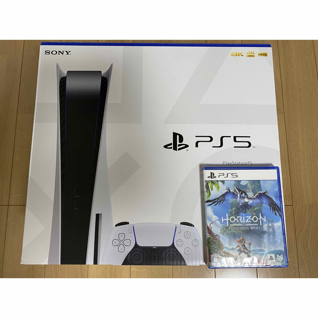 新品 PlayStation 5(CFI-1100A01) PS5 本体+ゲーム