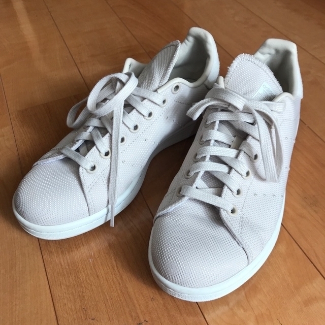 美品 adidas スタンスミス クリアブラウン CORDURA 23.5cm