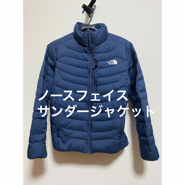 THE NORTH FACE ザノースフェイス THUNDER JACKET サンダージャケット ダウンジャケット ブラック NY32012465センチ袖丈