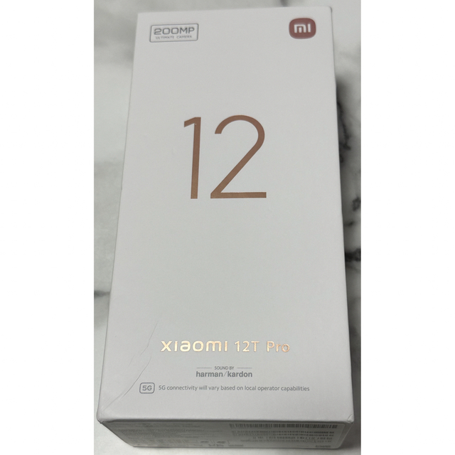 Xiaomi 12T Pro 12GB 256GB SIMフリー スマホ/家電/カメラのスマートフォン/携帯電話(スマートフォン本体)の商品写真