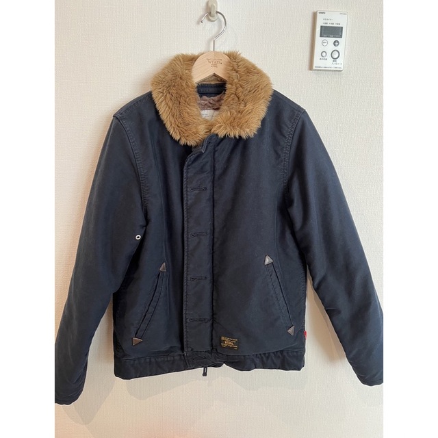 ダブルタップス15aw デッキジャケット ネイビー サイズS。-