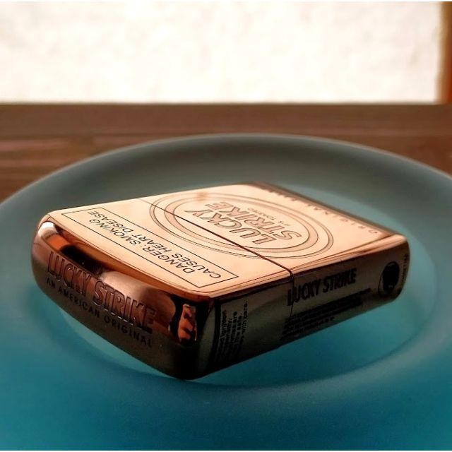 LUCKY STRIKE Zippo型 オイルライター COPPER(コッパー)の通販 by ... LUCKY STRIKE Zippo型 オイルライター COPPER(コッパー)
