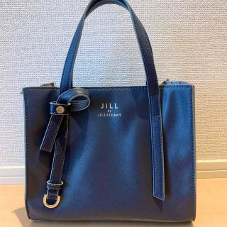 ジルバイジルスチュアート(JILL by JILLSTUART)の2/3値下げ【美品】JILL by JILLSTUART ミニバッグ ネイビー(ハンドバッグ)