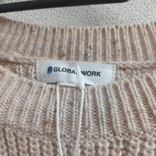 GLOBAL WORK(グローバルワーク)のキリカエネップニット GLOBAL WORK ニット 長袖ニット メンズのトップス(ニット/セーター)の商品写真