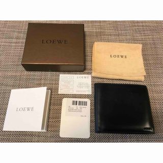LOEWE - ロエベ パズル ステッチ バイフォールド コインウォレット 二 LOEWE - ロエベ パズル ステッチ バイフォールド コインウォレット 二