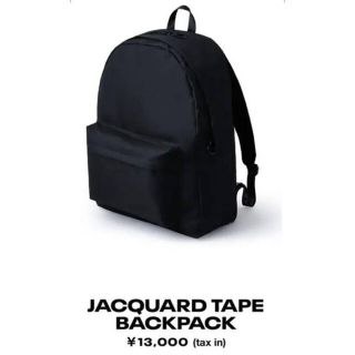 JACQUARD TAPE BACKPACK(ミュージシャン)