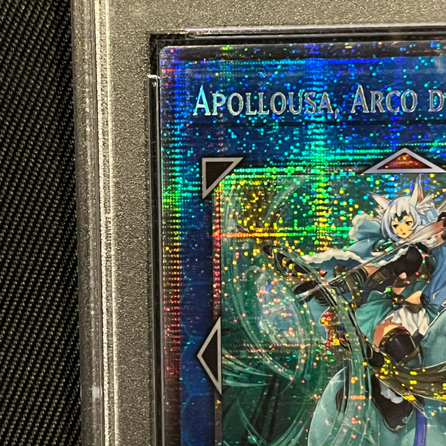 PSA9】遊戯王 召命の神弓アポロウーサ イタリア語版 スターライトレア