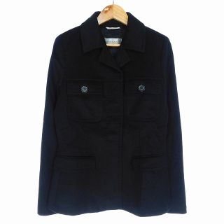 スポーツマックス(SPORTMAX（MAX MARA）)のスポーツマックス マックスマーラ ジャケット 長袖 テーラード ウール 38 黒(その他)