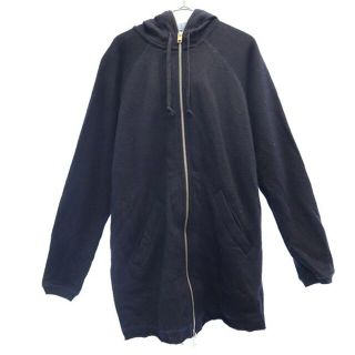 ディーゼル(DIESEL)のディーゼル ウールブレンド ジップパーカー XS ブラック DIESEL メンズ 【中古】  【230115】(パーカー)