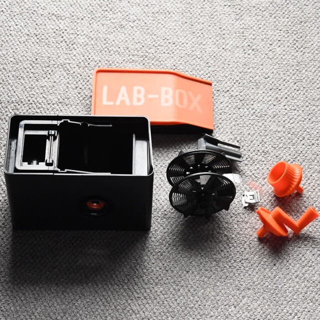 【中古】 ars-imago Lab-box 135モジュール + クランク スマホ/家電/カメラのカメラ(暗室関連用品)の商品写真