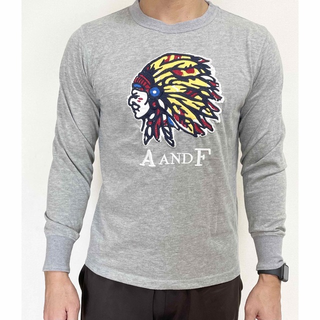 Abercrombie&Fitch(アバクロンビーアンドフィッチ)のアバクロ　長袖Tシャツ メンズのトップス(Tシャツ/カットソー(七分/長袖))の商品写真