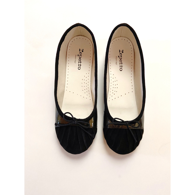 repetto - 専用 repetto レペット ベロア×エナメル バレエシューズ 39 ...