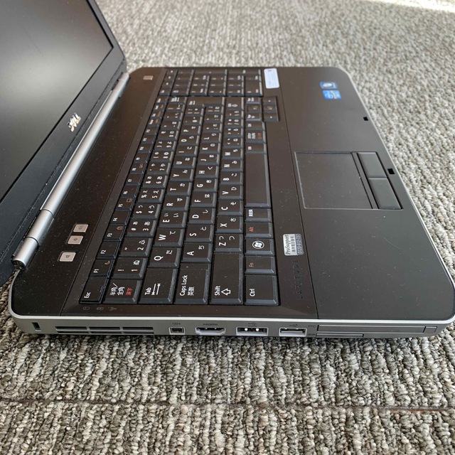 DELL(デル)のDELL ノートパソコン　E5520 SSD交換HDMI出力 スマホ/家電/カメラのPC/タブレット(ノートPC)の商品写真