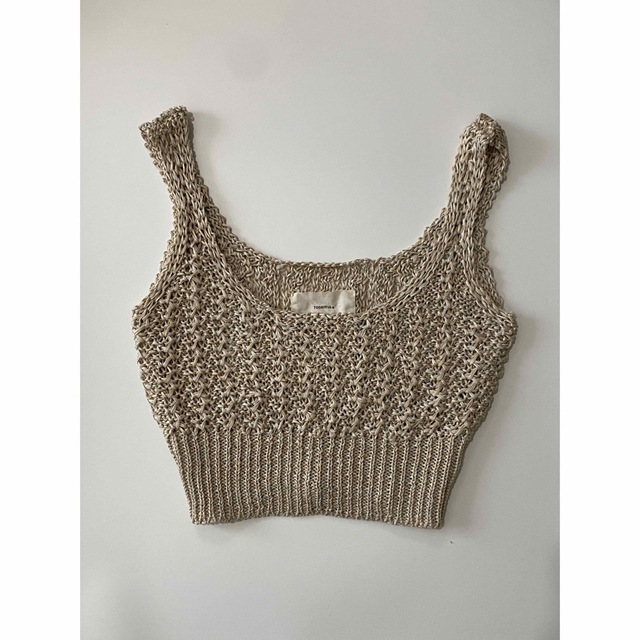 TODAYFUL(トゥデイフル)のTODAYFUL Linen Knit Bustier レディースのトップス(ベスト/ジレ)の商品写真