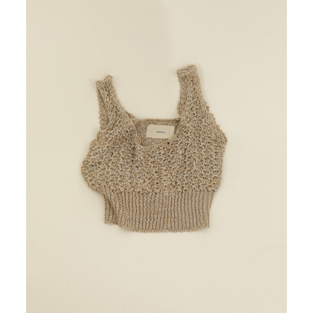 TODAYFUL(トゥデイフル)のTODAYFUL Linen Knit Bustier レディースのトップス(ベスト/ジレ)の商品写真