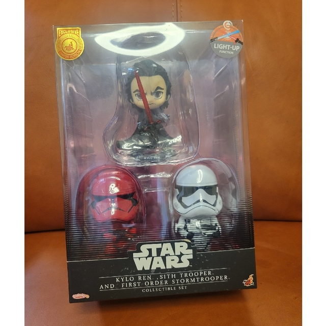 スターウォーズ フィギュア カイロ・レン&トルーパー赤・白 STAR WARS