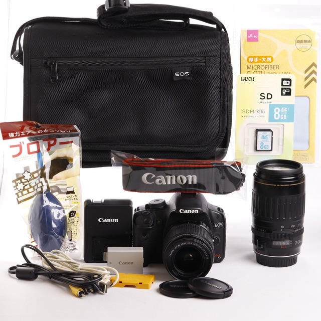 豊富なギフト Canon kiss X3 スマホ転送OK 即発送 簡単操作の一眼レフ