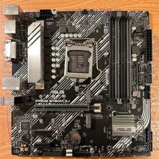 エイスース(ASUS)のasus prime B460M マザーボード(PCパーツ)