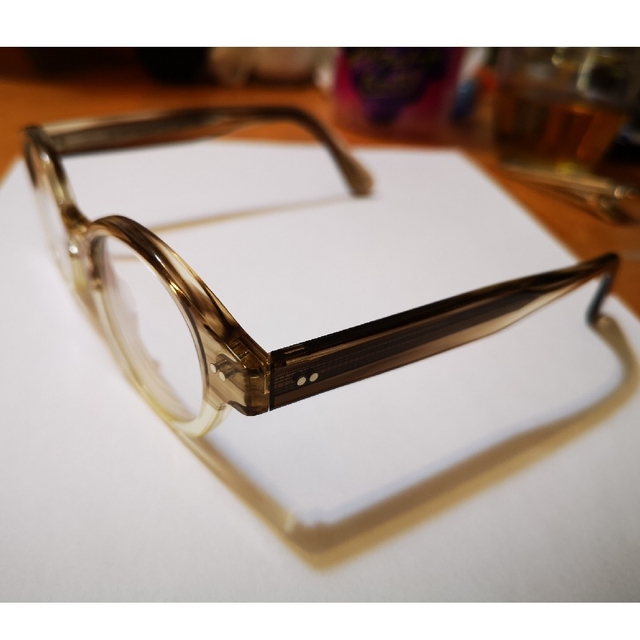 Oliver Peoples(オリバーピープルズ)のOLIVER PEOPLES Londell ベージュグラデーション メンズのファッション小物(サングラス/メガネ)の商品写真