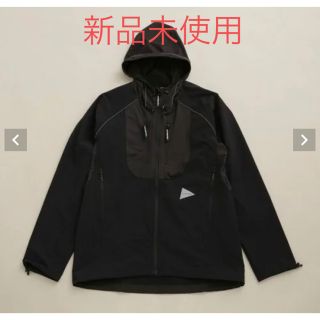 アンドワンダー(and wander)の【超貴重】アンドワンダー　trek jacket 2 黒　ブラック(ナイロンジャケット)