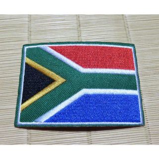 SA国旗◆南アフリカ代表■刺繍ワッペン激渋■スポーツ　ラグビー　サッカー　DIY(各種パーツ)