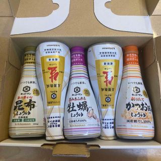 キッコーマン(キッコーマン)のキッコーマン　醤油　5本(調味料)