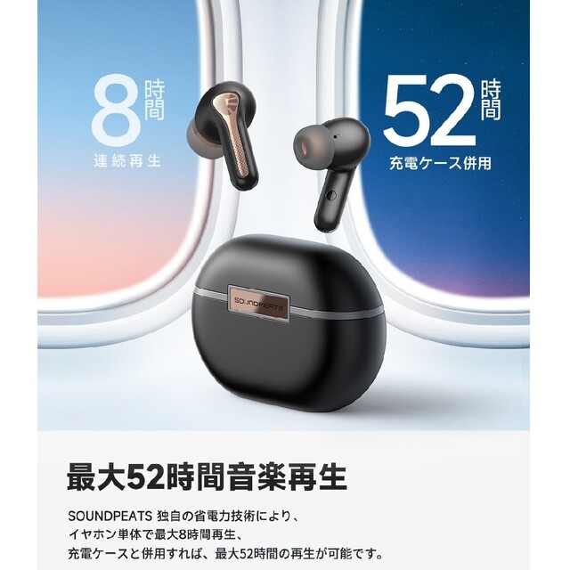 新品未開封 SOUNDPEATS Capsule3 Pro ワイヤレスイヤホン スマホ/家電/カメラのオーディオ機器(ヘッドフォン/イヤフォン)の商品写真